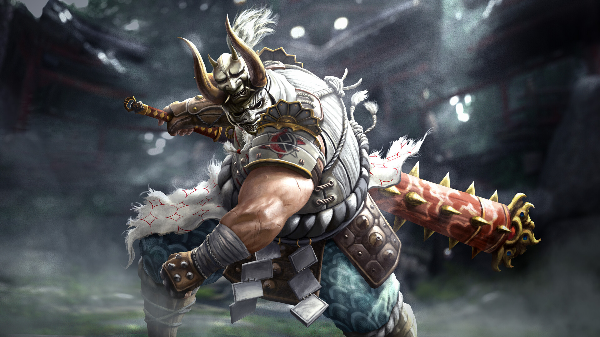Personagem ''Shugoki'' de For Honor